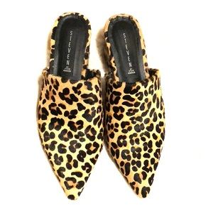 Real calf-hair Steve Madden Mules